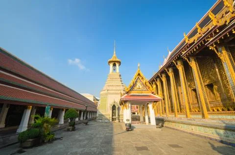 Emerald temple Stock Photos