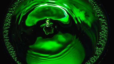 Emerald Vortex Stock Photos