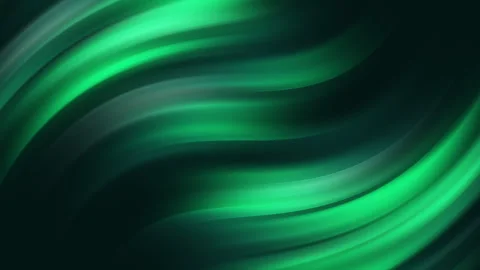 Emerald wave loop background for eco, nature and sustainability. Stock Footage 332869597