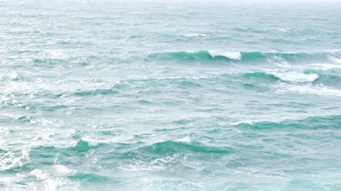 Emerald waves of the Adriatic Sea. Stock Footage 255249863