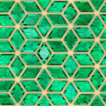 Emeralds Stock Illustration