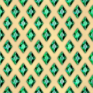 Emeralds Stock Illustration