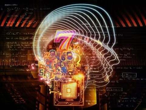 Emergence of Artificial Intelligence 스톡 일러스트