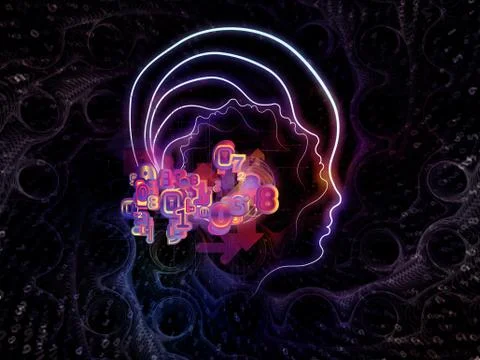 Emergence of Artificial Intelligence Stock Illustration