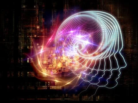 Emergence of Artificial Intelligence Stock Illustration