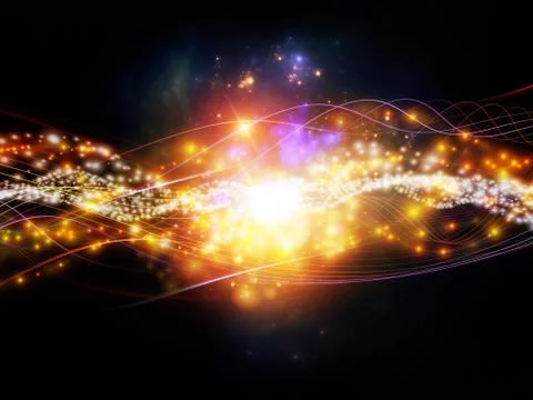 Emergence of Dynamic Network Illustrazione stock