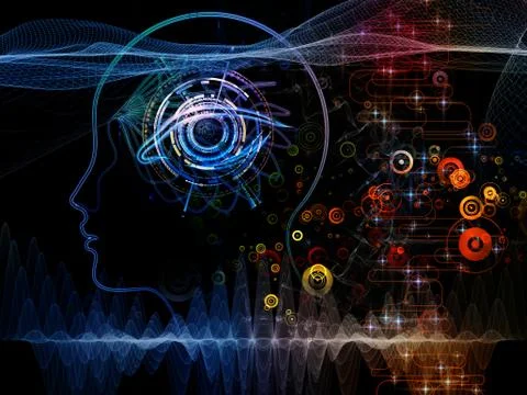 Emergence of Machine Consciousness Illustrazione stock