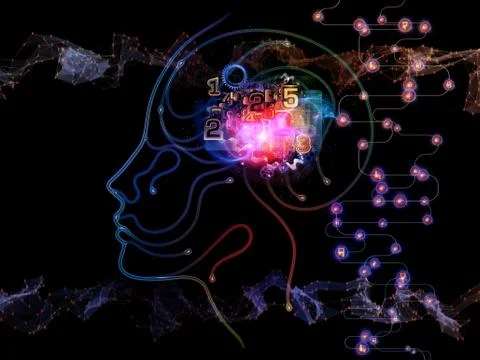 Emergence of Machine Consciousness Illustrazione stock