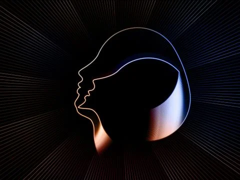 Emergence of Soul Geometry Illustrazione stock