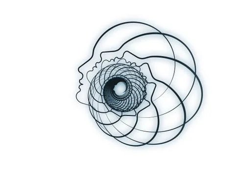 Emergence of Soul Geometry Illustrazione stock