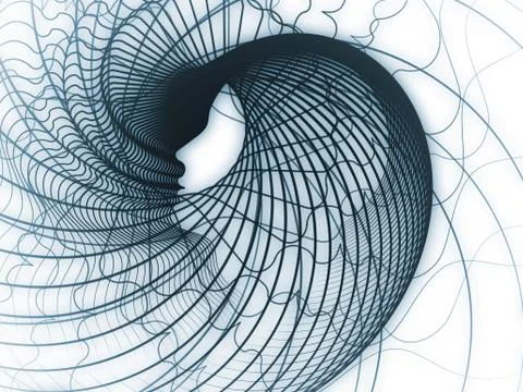 Emergence of Soul Geometry Illustrazione stock