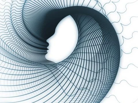 Emergence of Soul Geometry Illustrazione stock
