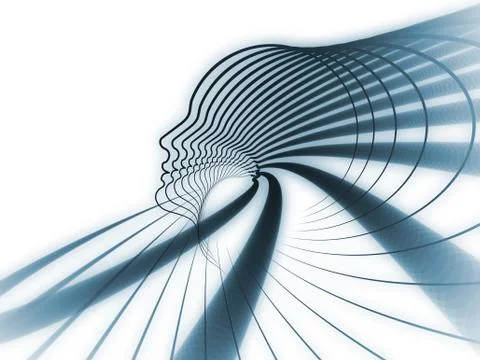 Emergence of Soul Geometry Illustrazione stock