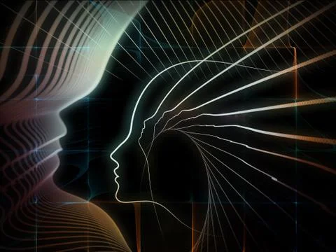 Emergence of Soul Geometry Stock Illustration