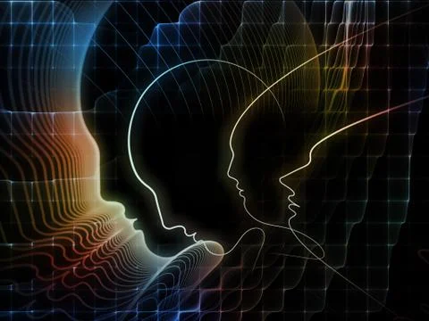 Emergence of Soul Geometry 스톡 일러스트