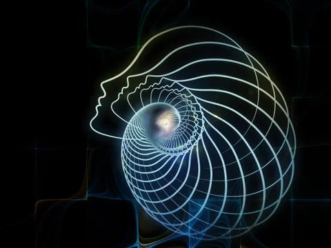 Emergence of Soul Geometry Illustrazione stock