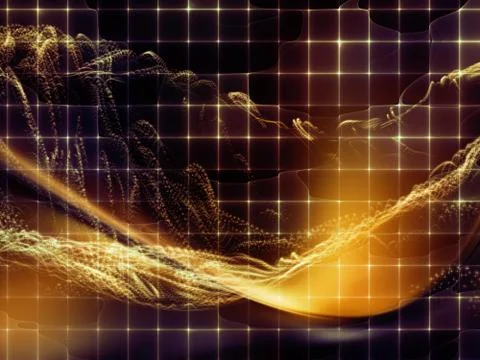 Emergence of Virtual World Stockillustratie