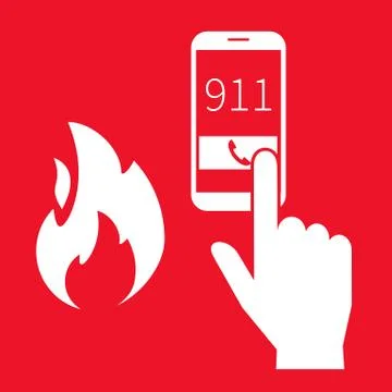 Emergency alert Stock Illustration