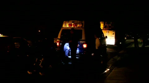 Emergency Ambulance Stock Footage 703916
