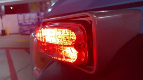Emergency Ambulance Lights Stock Footage 277120441