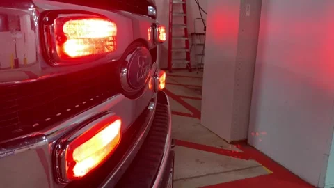 Emergency Ambulance Lights Stock Footage 277120464