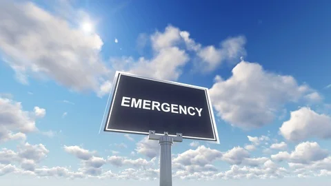 Emergency Concept Stock Footage 95665360