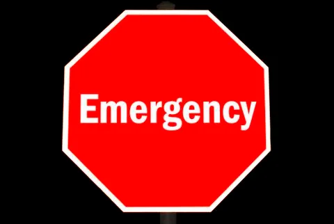 Emergency concept Stock Illustration