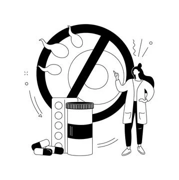 Emergency contraception abstract concept vector illustration. 스톡 일러스트
