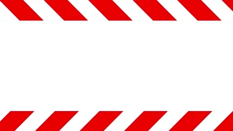 Emergency danger error line animated emergency danger error line sign 4k Stock Footage 277500310