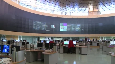 Emergency Headquarters Stock Footage 54807467