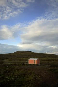 Emergency hut Stock Photos