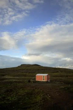 Emergency hut Stock Photos