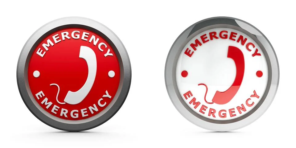 Emergency icons Stock Illustration
