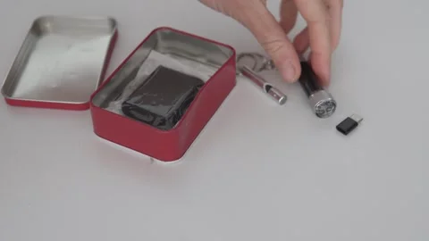 Emergency kit for those stranded underground during an earthquake or bombing Stock Footage 255032117