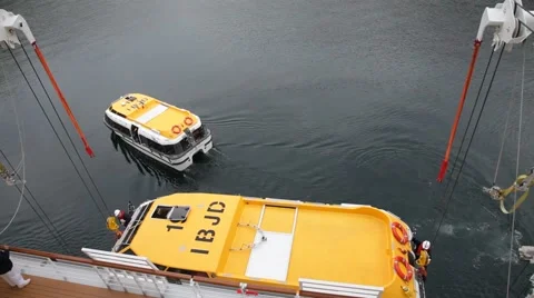 Emergency landing practices Stock Footage 52821528