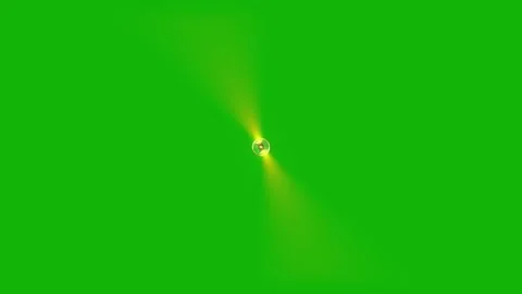 Emergency LED Strobe Animation Green Screen Stock Footage 318944952