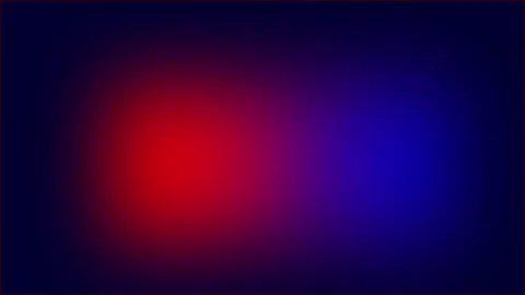 Emergency light a strobe effect (bright flashing light on a black background, ra Video stock 347673551