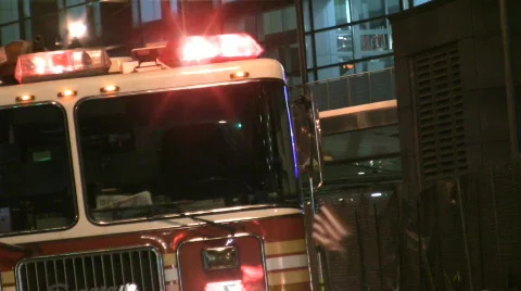 Emergency Lights Stock Footage 694415