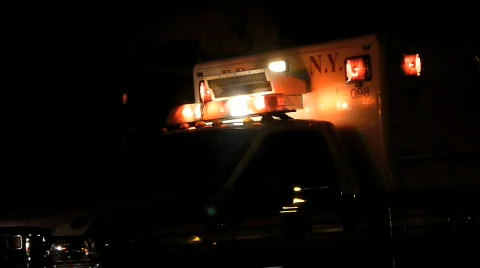 Emergency Lights Stock Footage 698198