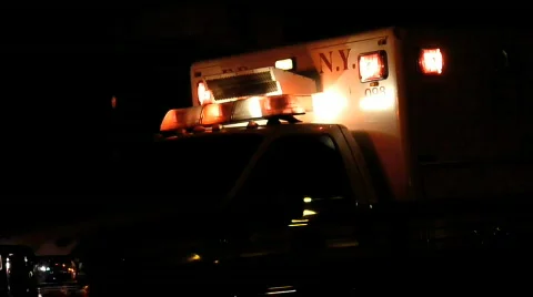 Emergency Lights Stock Footage 698199