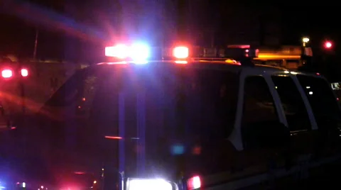 Emergency Lights Vídeos de archivo 698200