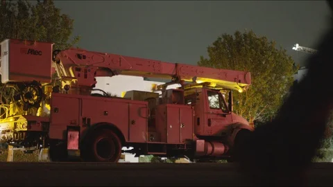 Emergency at night Stock Footage 101138830