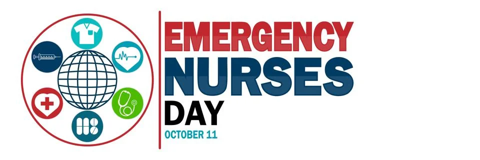Emergency Nurses Day Иллюстрация