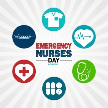 Emergency Nurses Day Stock-Illustration