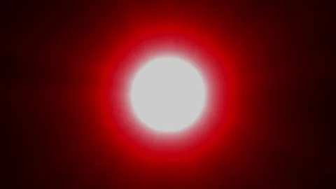 Emergency red and blue Light beam ambulance flashing animation 库存影片 344088058