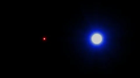 Emergency red and blue Light beam ambulance flashing animation 库存影片 344088064