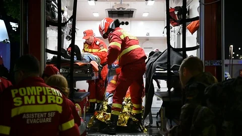 Emergency rescue team in action during Vigorous Warrior 스톡 동영상 108440238