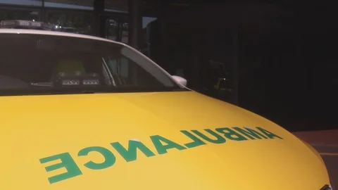 Emergency Response Car Close Up. Vídeos de archivo 107550730