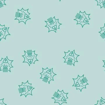 Emergency response electric grid line seamless pattern Illustrazione stock