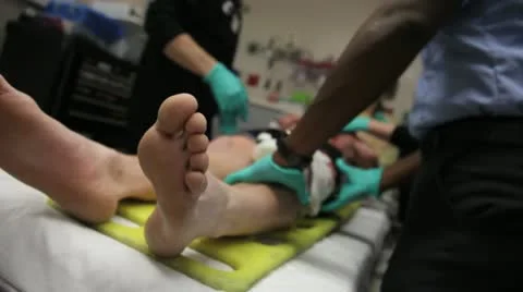 Emergency Room 1 Stock Footage 12335038